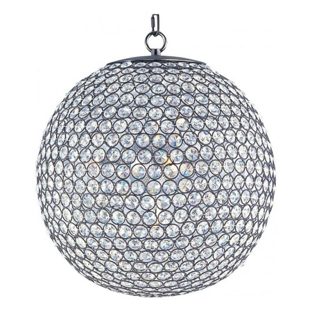 Maxim Glimmer-Single-Tier Chandelier 39886BCBZ